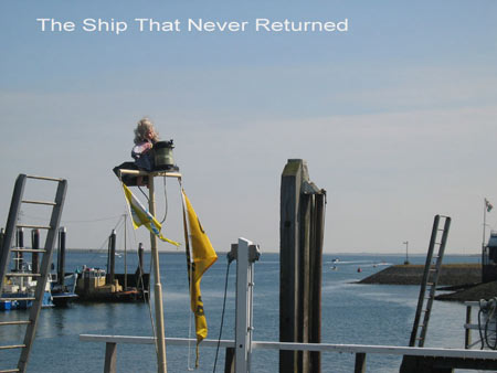 harbour bruinisse_a doll in the mast of a ship_title: the ship that never returned